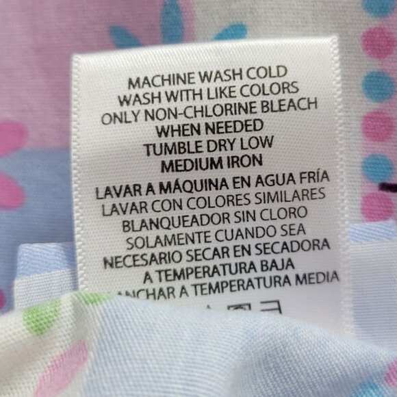 SB Scrubs Sz M Breast Cancer Awareness Vneck Back Tie Waist SS Novelty Scrub Top - Picture 6 of 9